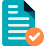 Results document icon representing reverse address lookup results