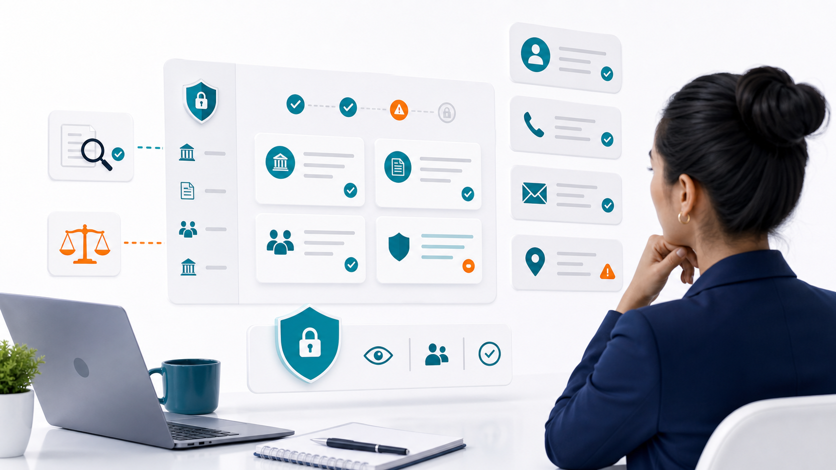 Privacy focused dashboard for responsibly checking business ownership details