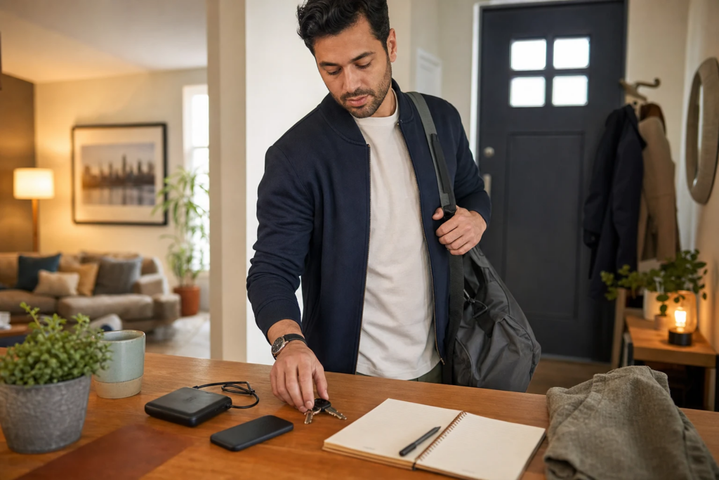 A pre-date safety routine from light screening through public meeting plans and check-ins.