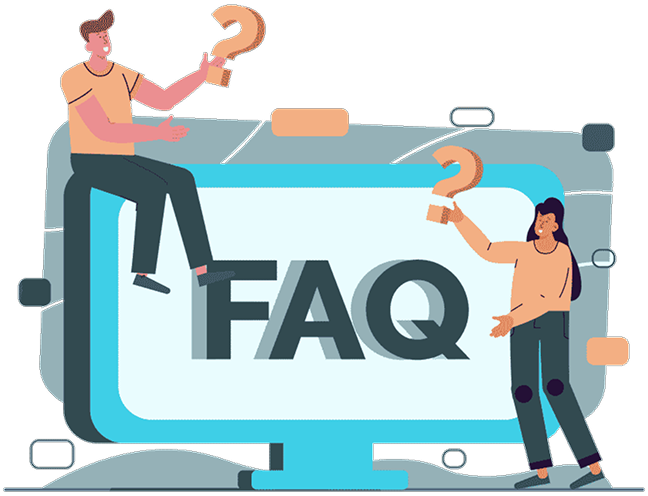 Two people asking and answering people search questions