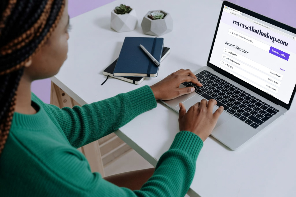 How to Delete or Deactivate Facebook Account 2 A person typing on a laptop with a website open, including a search bar and recent searches
