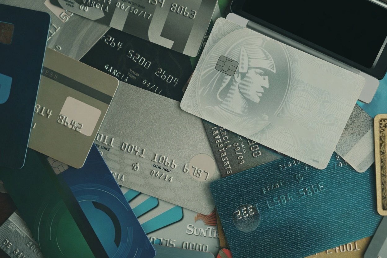 How to Request a Credit Freeze After Identity Theft 2 A collection of various credit cards with different designs and colors